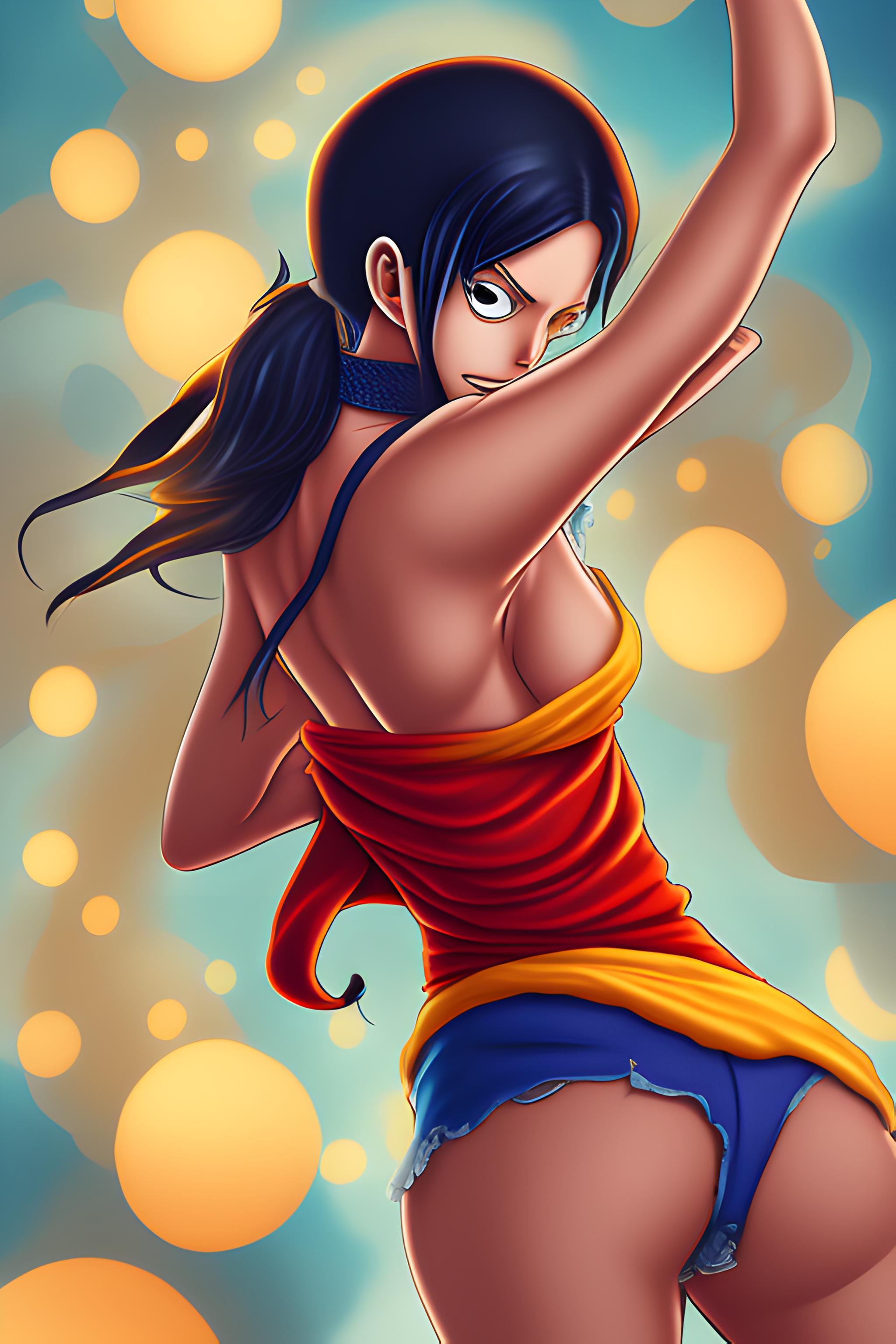 Robin one piece boobs | Wallpapers.ai